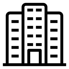 Obraz premium Icon Office With Style Outline