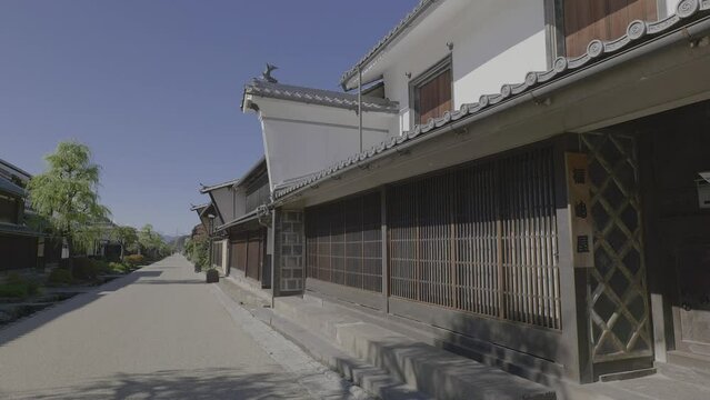 信州長野 海野宿の風景