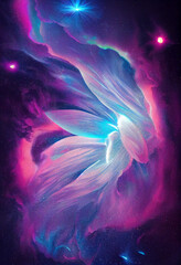 Obraz premium Abstract Space Art