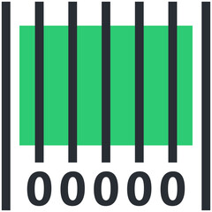 Barcode Vector Icon