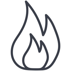 Fire Flame Vector Icon