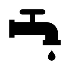 Faucet Flat Vector Icon