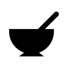 Soup Flat Vector Icon