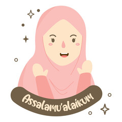 muslimah say assalamu alaikum