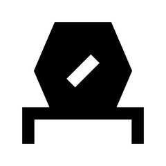 Vanity Table Vector Icon