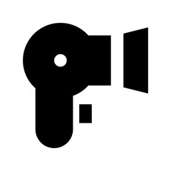 Hair Dryer Vector Icon