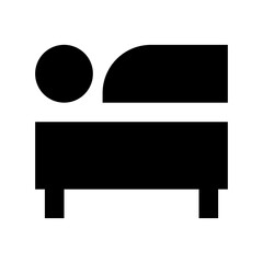 Spa Bed Vector Icon
