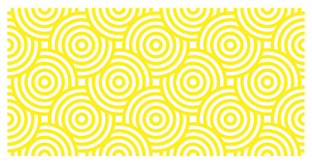 Abstract Circle Seamless Pattern Background