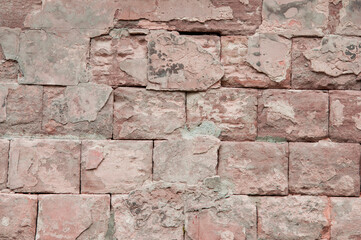 loft style surface. brick red masonry. building wall. creative background	