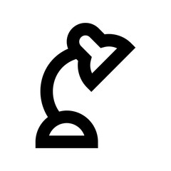 Table Lamp Vector Icon