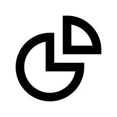 Pie Chart Vector Icon