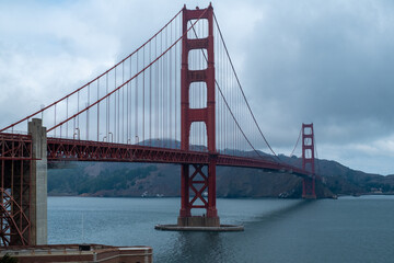 The Golden Gate Bridge in San Francisco, California