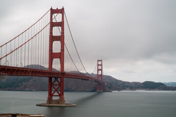 The Golden Gate Bridge in San Francisco, California