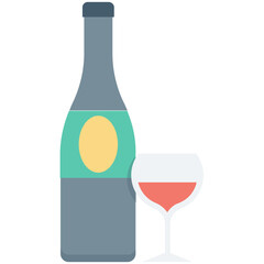 Drink Colored Vector Icon