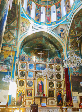 In Surb Gevorg Church, on June 06 in Tbilisi, Georgia
