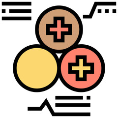 Obraz premium proton icon