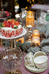 cake and tea 