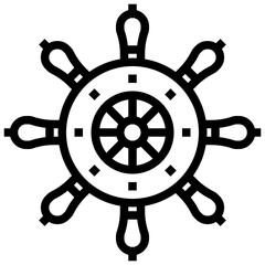 Fototapeta premium Steering icon