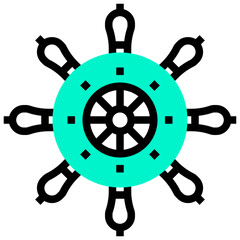 Obraz premium Steering icon