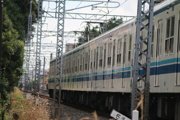 Obraz premium 東武鉄道野田線(アーバンパークライン)の電車