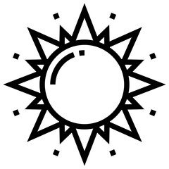 Sun icon