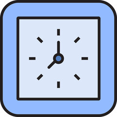 clock icon illustration