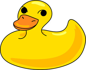 rubber duck kids baby shower party clipart