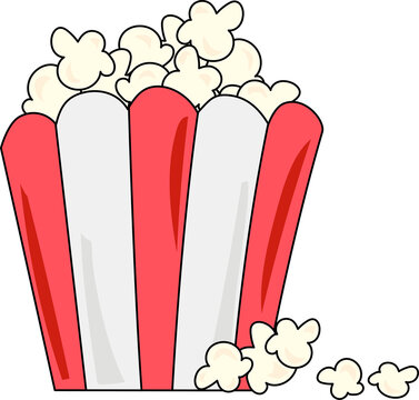 Popcorn Stand clip art preview