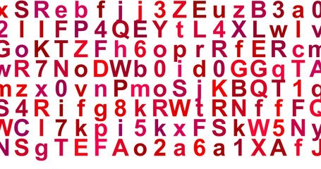 background with letters