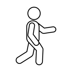 walking person linear