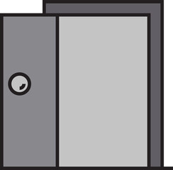 door icon illustration