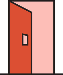 door icon illustration