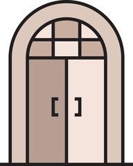 door icon illustration