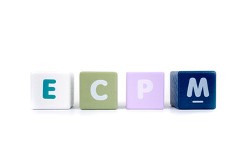 eCPM is an acronym that means effective cost per mille.