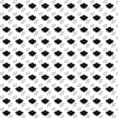 Flower seamless pattern set. Organic Matisse shapes. Natural earthy color floral underwater life. Abstract seaweed camouflage background. Modern floating wavy geometry. Random layered hand-drawn art.