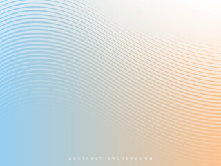 gradient abstract background with transparent wave lines