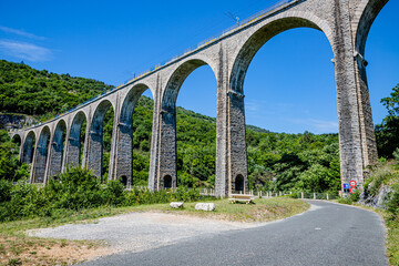 Le Viaduc de Cize dans l'Ain