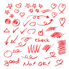 빨간 색연필 (손그림) _ 3