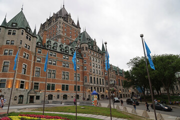 Fototapeta premium View of the Chateau Frontenac Quebec, Canada