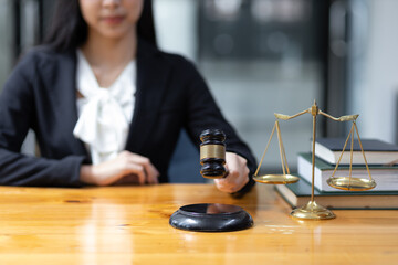 Law Practice Attorney, verdict, punishment, legal justice concept.