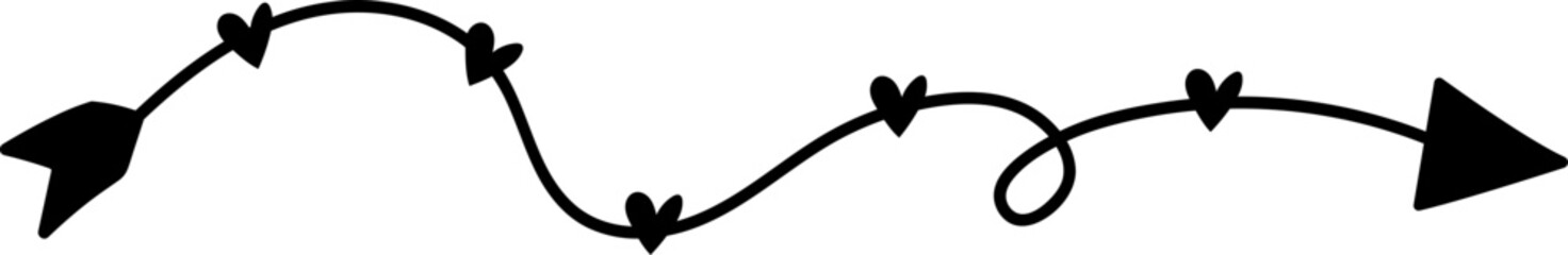 Arrow Fancy Cute Sign Heart