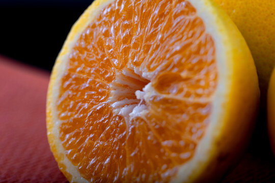 close up of orange