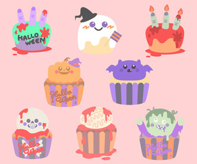 ♪Halloween cupcake set♪