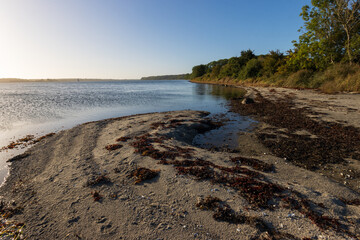 Scenic fjord view with at the Snogbæk reef.