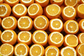 oranges and lemons oranges background