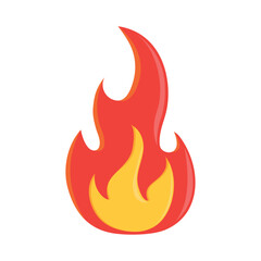isolated icon fire