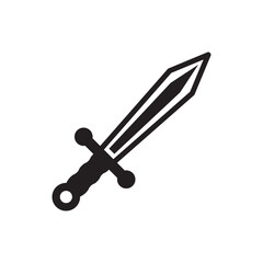 Sword Icon Vector Illustration Design