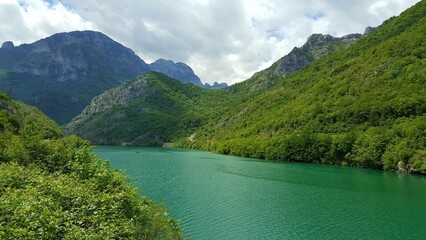 Fototapeta na wymiar Bosnia River and Country