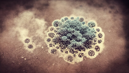 Pathogenic cellls background.