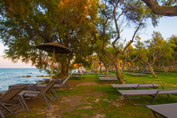 Sunrise in Zakynhtos island, Greece